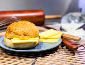 Saikee Honk Kong style pineapple bun with butter